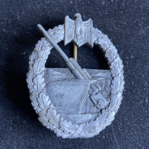 Nazi Germany, Coastal Artillery War Badge, late war, unmarked
