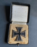 Nazi Germany, Iron Cross, 1st class, unmarked, in original case