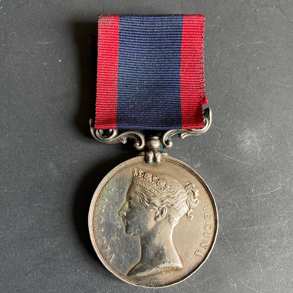 Sutlej Medal, no bar, Sobraon 1846 on reverse, to John Hemblade, 9 Lancers