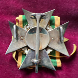 Luxembourg, Knight Commander Star, oak crown, 2nd class, a nice example