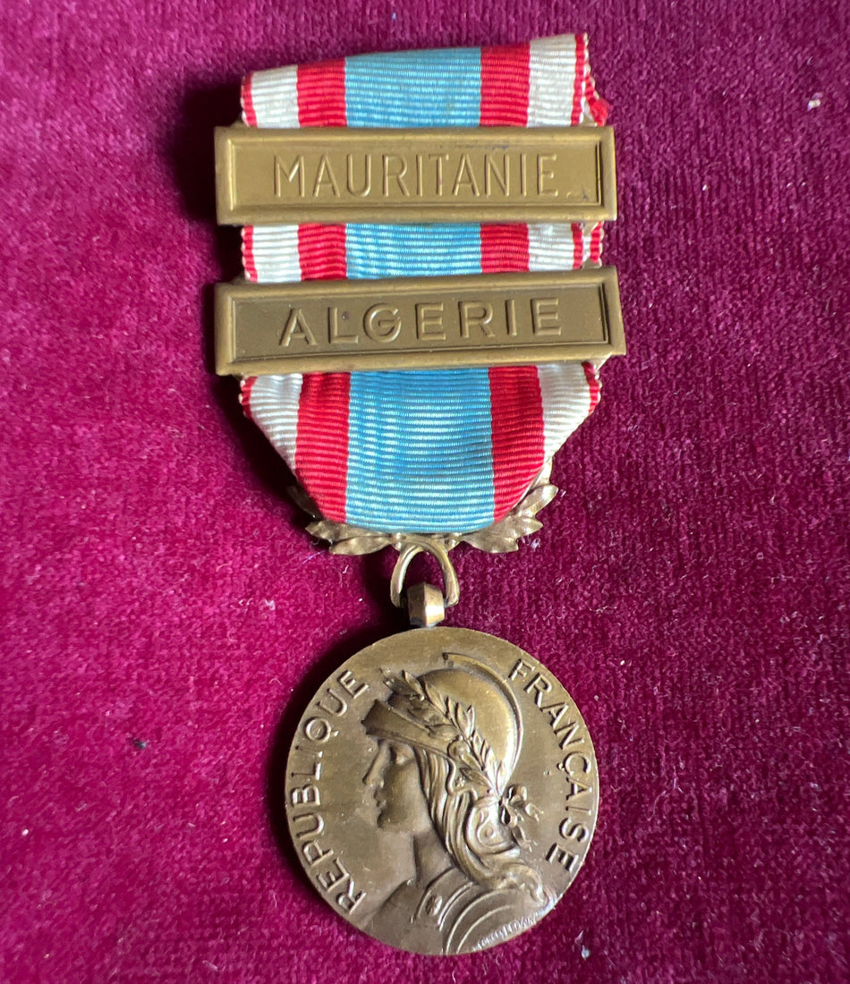 France, Africa Campaign Medal, with 2 bars, scarce