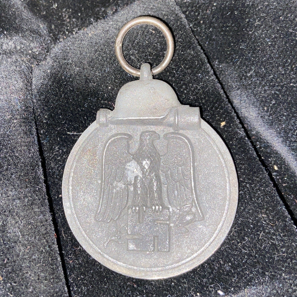 Nazi Germany, Russian Front Medal 1941-42, maker marked no.7