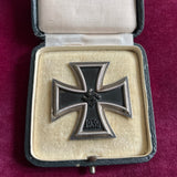 Nazi Germany, Iron Cross, 1st class, in original case