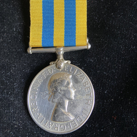 Korea Medal to D/SSX.843320 Ord. G. W. F. Hattam, Royal Navy