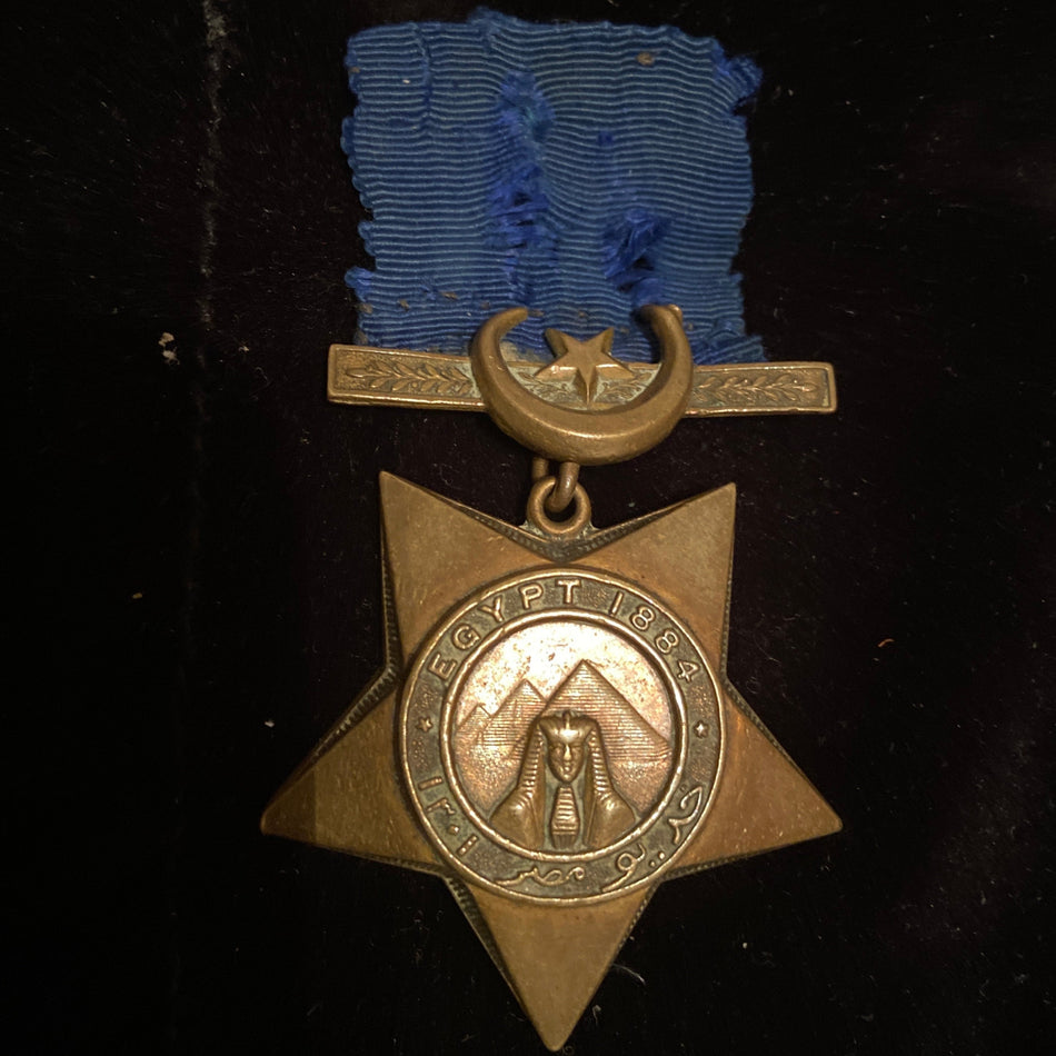 Khedive's Star, 1884