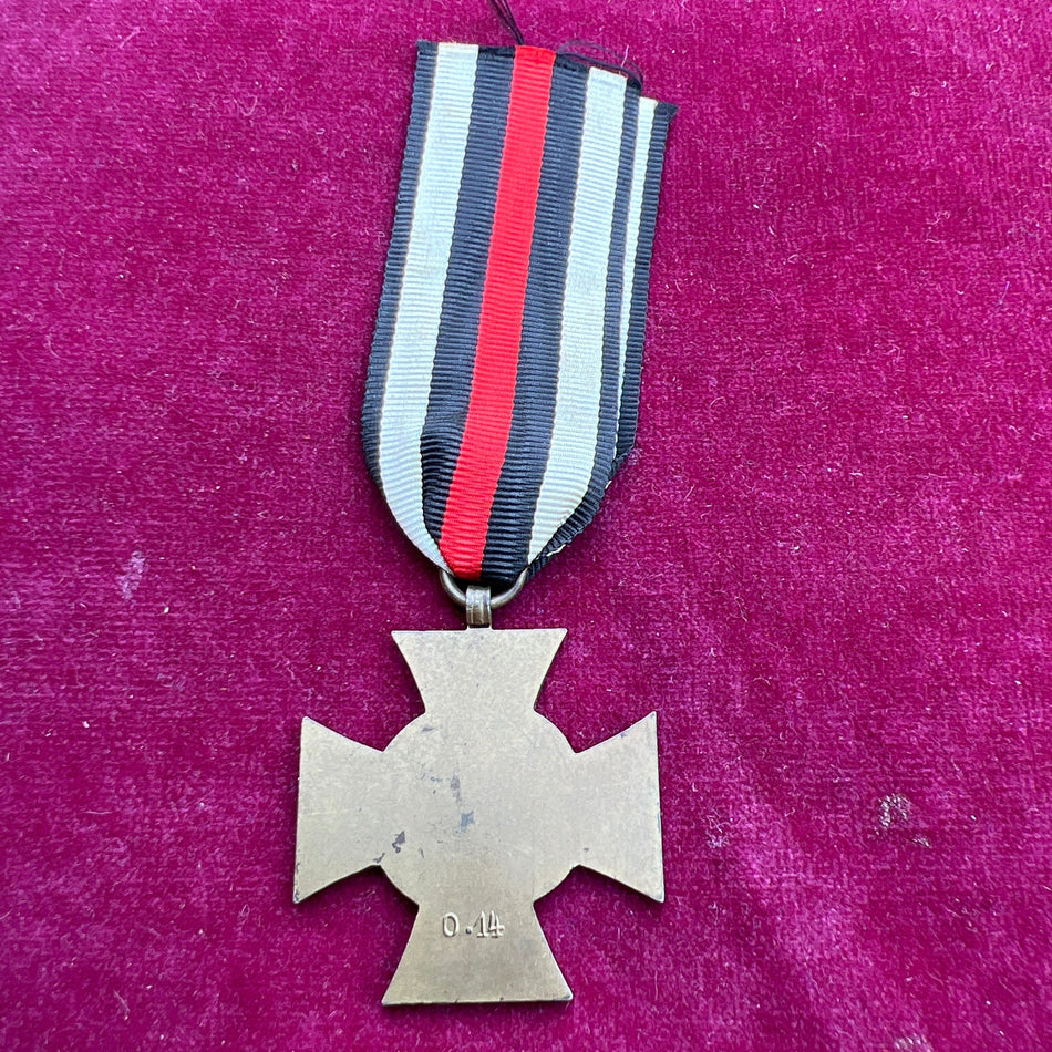 Germany, Cross of Honour, civil, no swords, maker marked, WW1