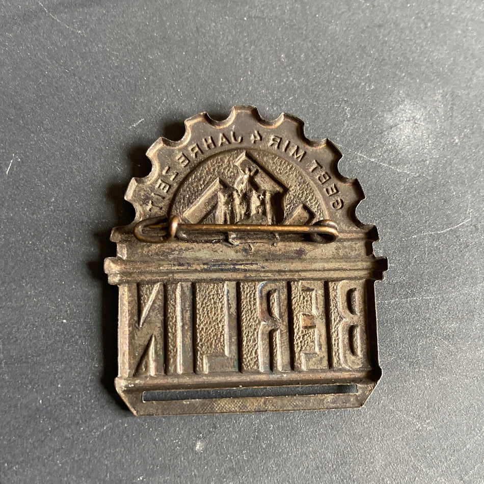 Germany, Berlin anniversary rally badge