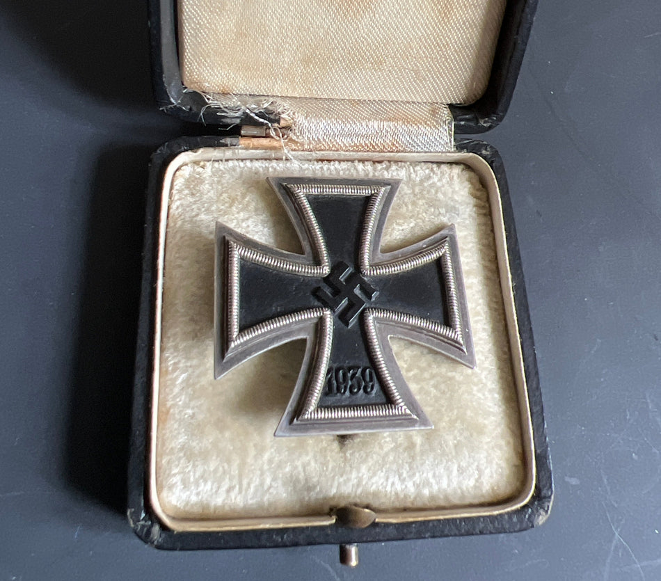 Nazi Germany, Iron Cross, 1st class, marked L/10, in original box