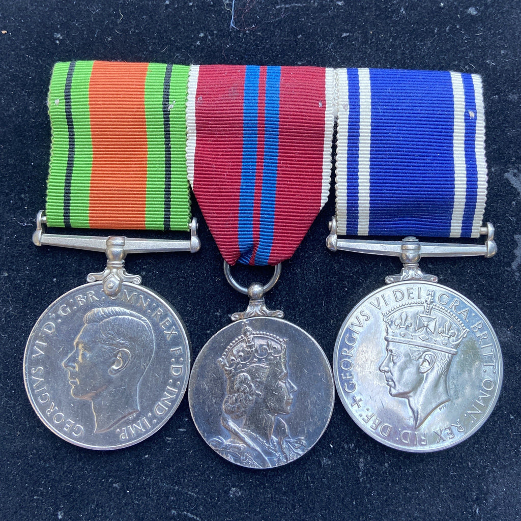 Police group of 3 to Constable David Fleming, Scottish Constabulary, confirmed 1953 Coronation Medal