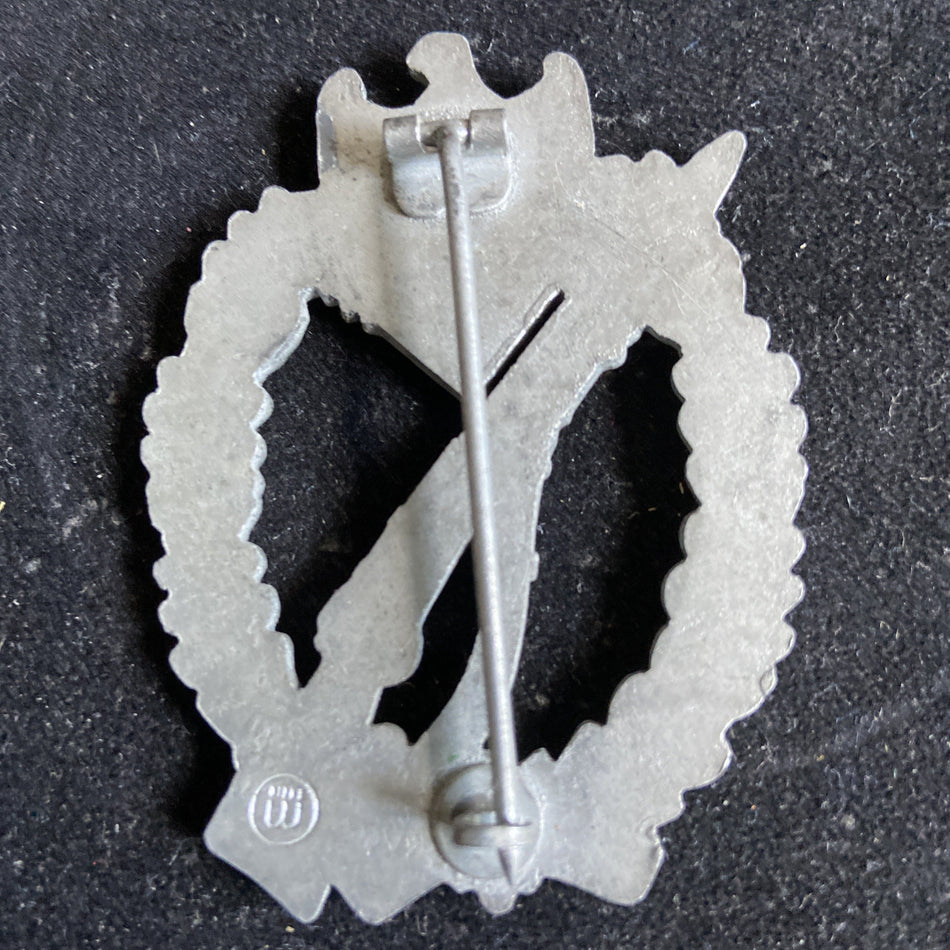 Nazi Germany, Infantry Assault Badge, maker marked, nice finish