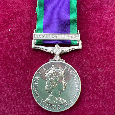 General Service Medal, Northern Ireland clasp, to 24018628 Signalman R. C. Wainwright, Royal Signals