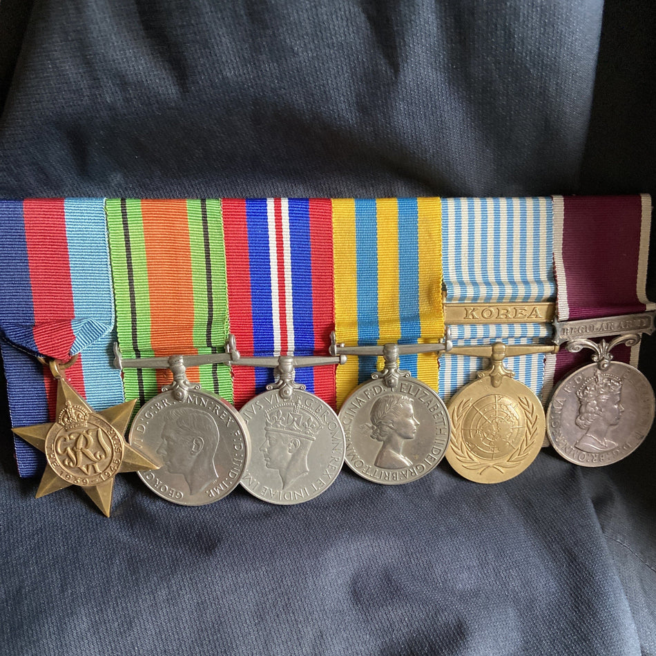 Group of 6 to 5180176 Pte. W. F. Preest, Army Catering Corps
