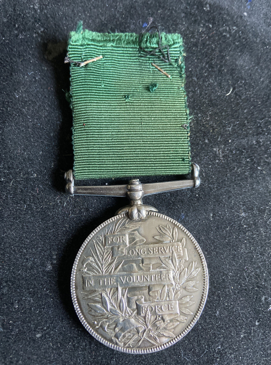 Volunteer Long Service Medal to 5146 Gunner T. Hadland, 4th Volunteer Artillery