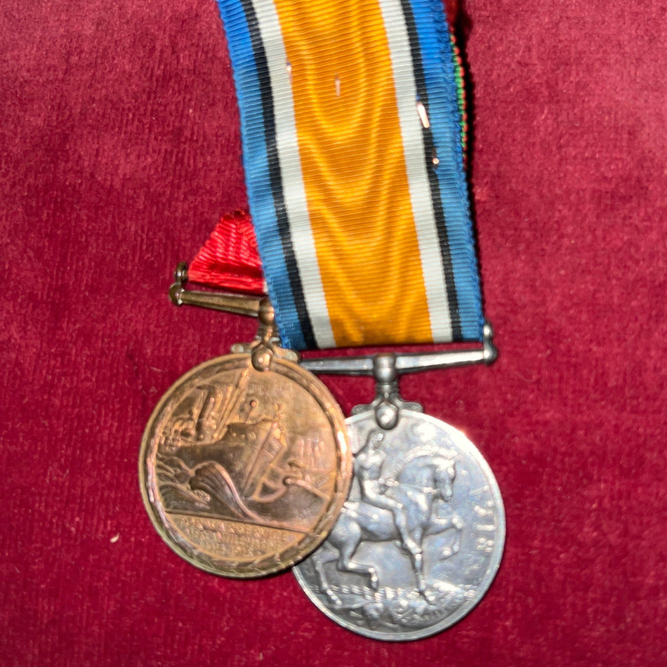 WW1 Merchant Marine pair to Alexander Downie