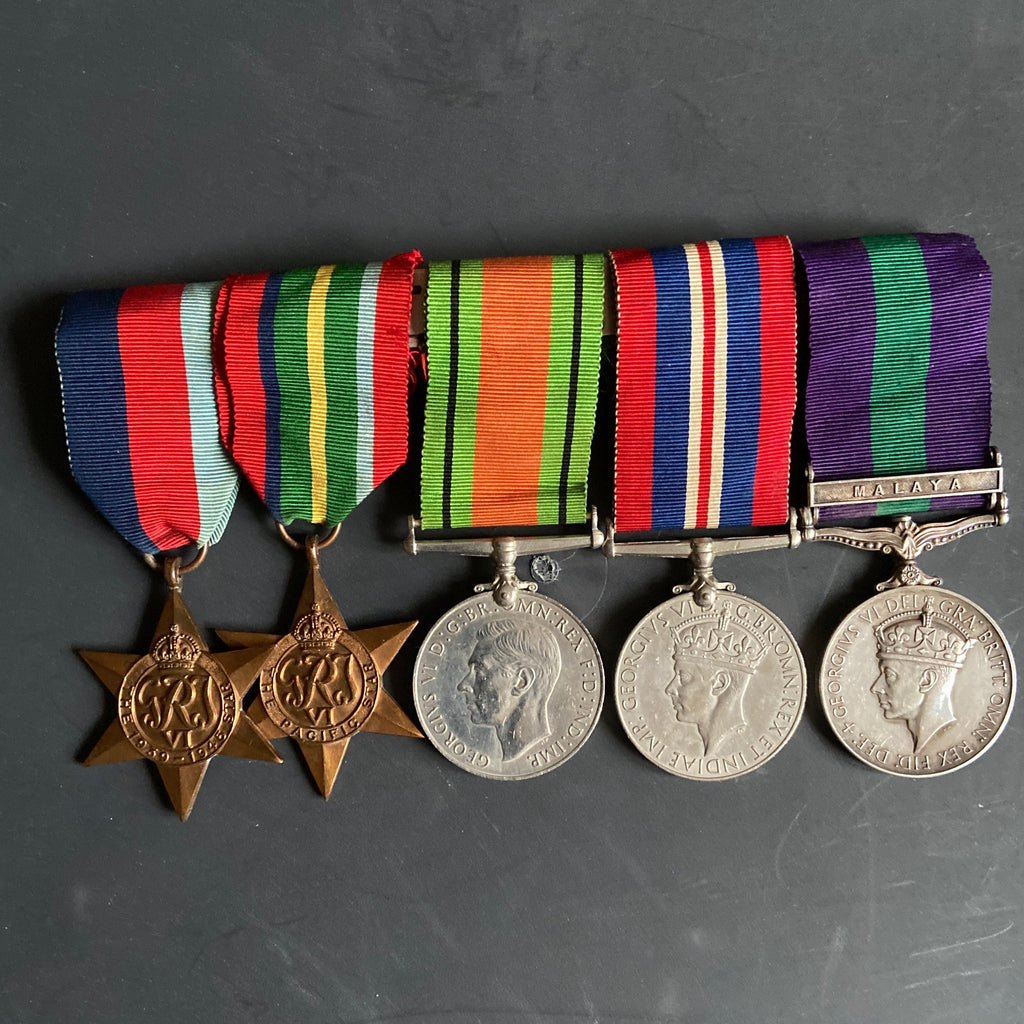 WW2 Burma group of 5 to 22226948 Corporal G. Straight, R.E.M.E., with some history