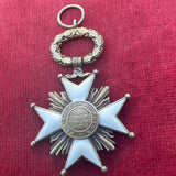 Latvia, Order of the Three Stars, 4th class, some wear to order, no damage to the enamel