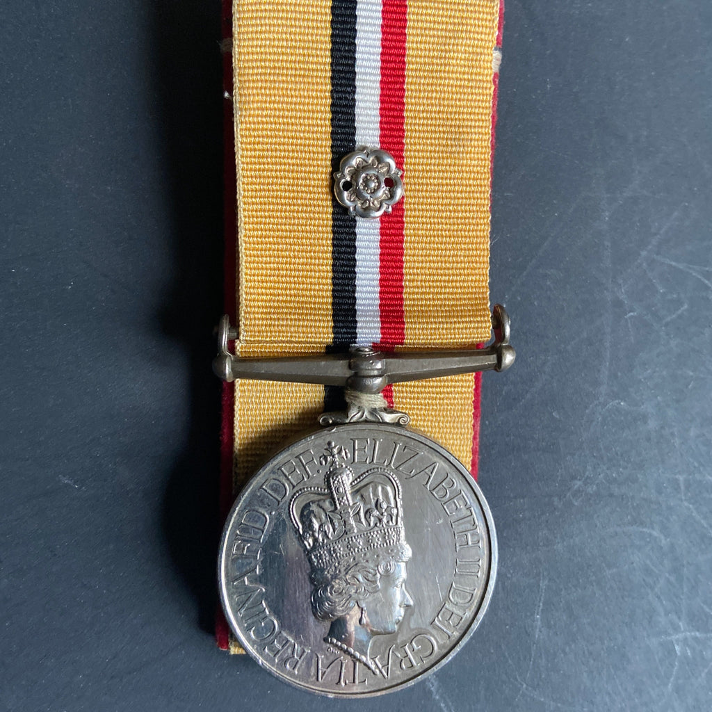 Iraq Medal to 25222379 KGN. A. J. Pye, Lancs.
