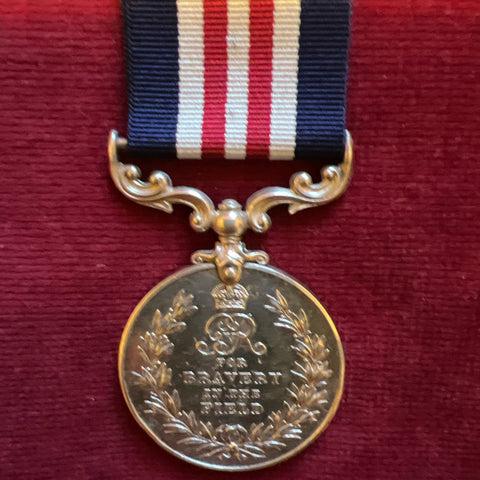 Military Medal to 19583 Pte. John Caine, 2 East Lancashire Regiment, killed in action 27th May 1918