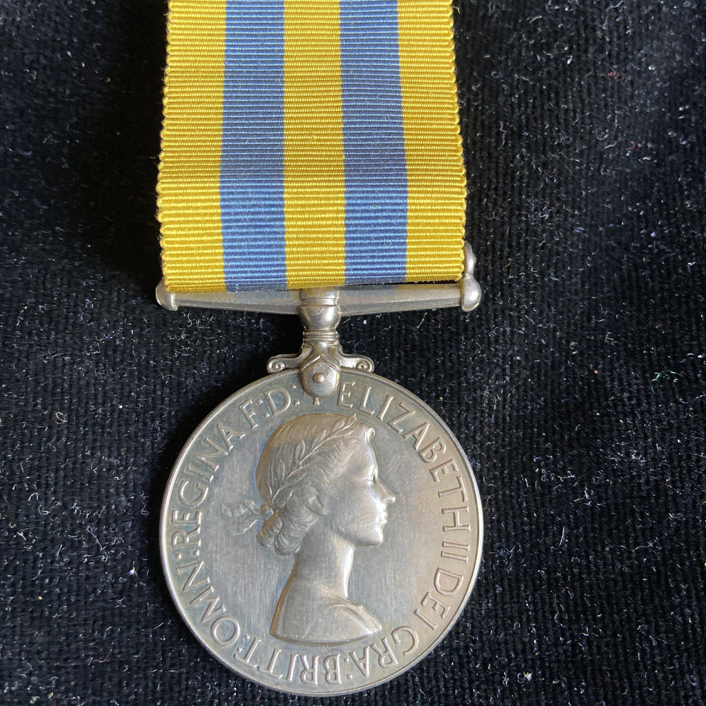 Korea Medal to Cpl. K. E. R. Shrimplin, Army Catering Corps