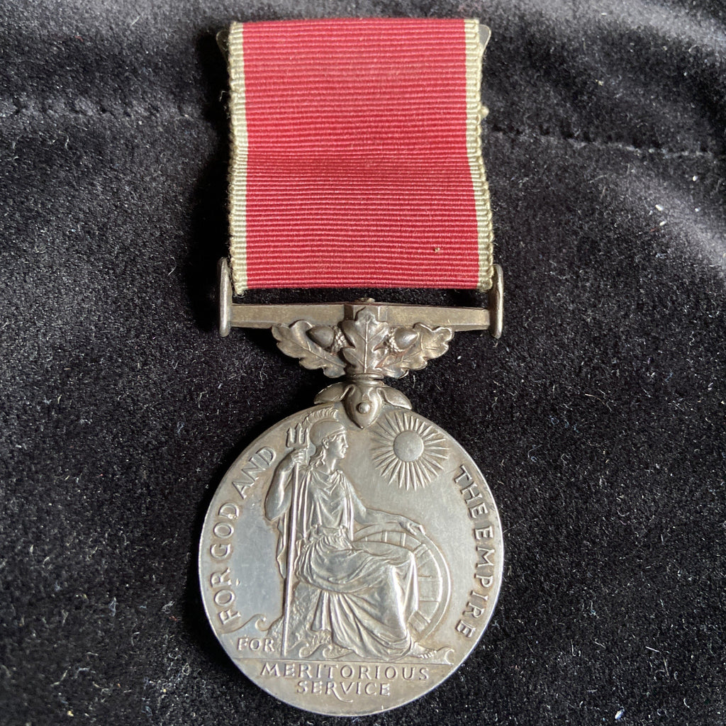 British Empire Medal to Edward John Bullock, Joiner, Parnell & Sons Limited, Bristol, London Gazette: 1/1/1949