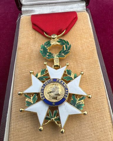 France, Legion of Honour, officer class, brand new type, in case