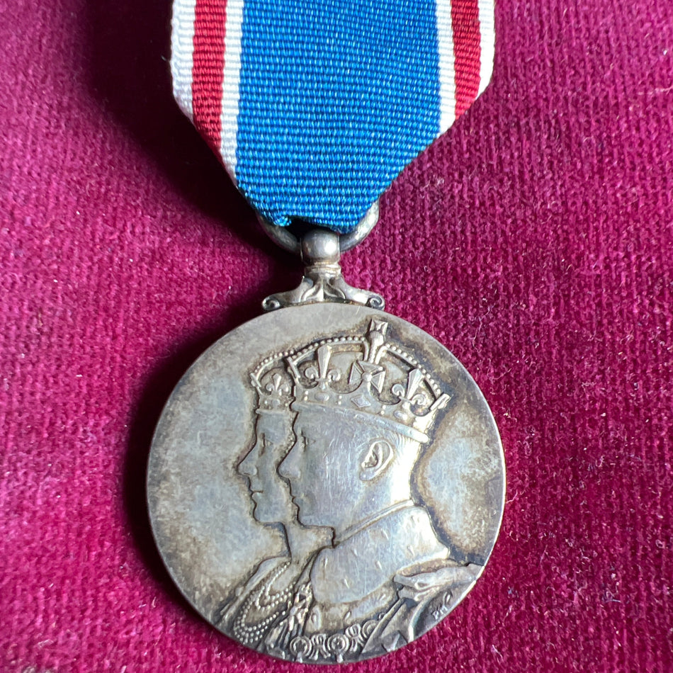 King George VI Coronation Medal, 1937