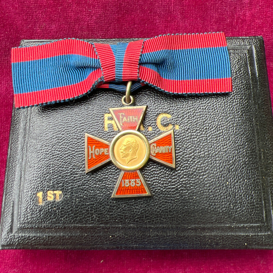 Royal Red Cross, 1st class, WW1 issue, in case of issue
