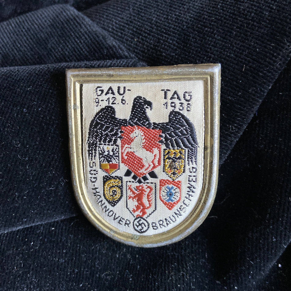 Nazi Germany, rally badge, Gau-Tag,  9-12 June 1938, Hannover