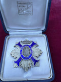 Spain, Order of Merit, star, 2nd class, in case