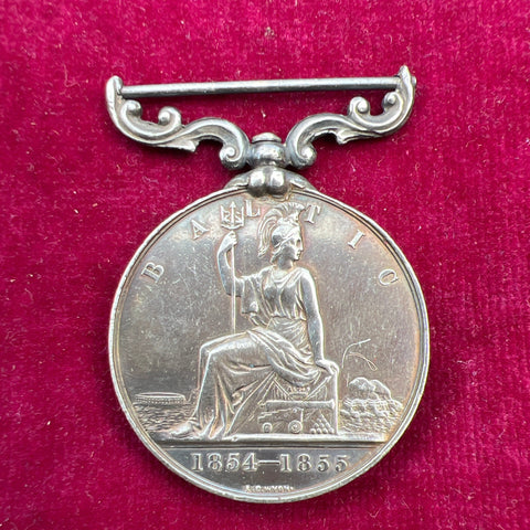 Baltic Medal, 1854-1855, unnamed as issued