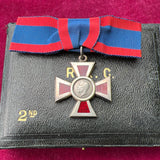 Royal Red Cross, 2nd class, WW1 type, in case of issue