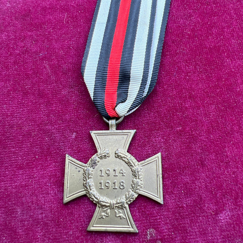 Germany, Cross of Honour, civil, no swords, maker marked, WW1