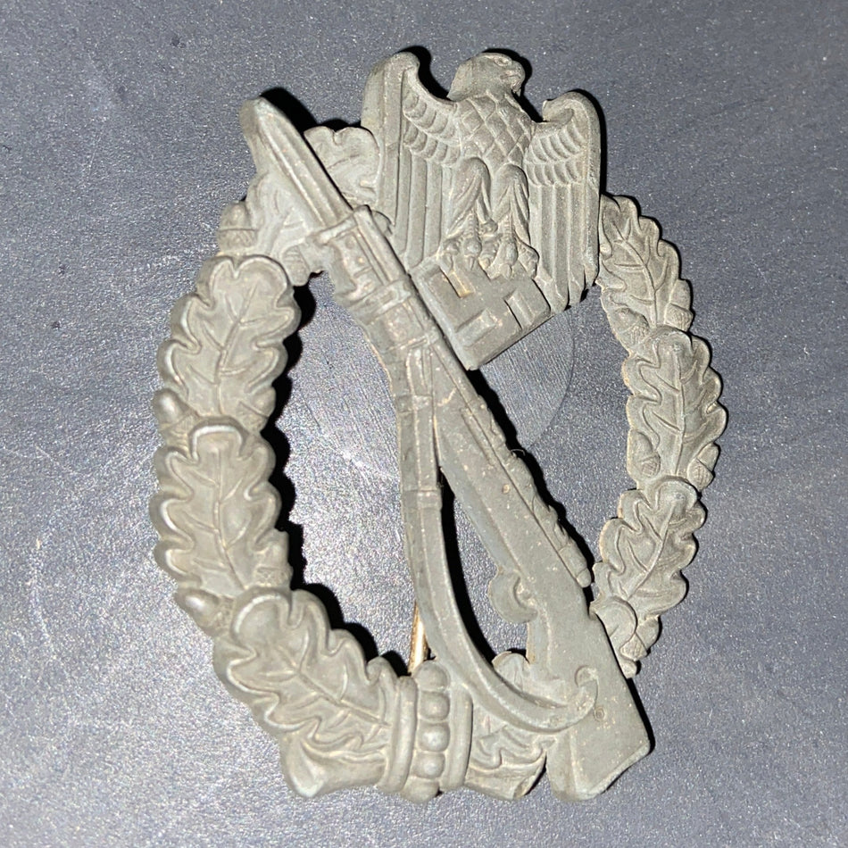 Nazi Germany, Infantry Assault Badge, hollow back type, a good example