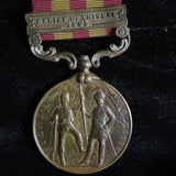 India Medal, Relief of Chitral 1895 bar, bronze, to 8426 Driver F. McConnell, 1st Bn., Gordon Highlanders