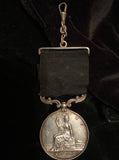 Baltic Medal, 1854-55, un-named as issued, with a chain, worn as a watch chain, a nice example