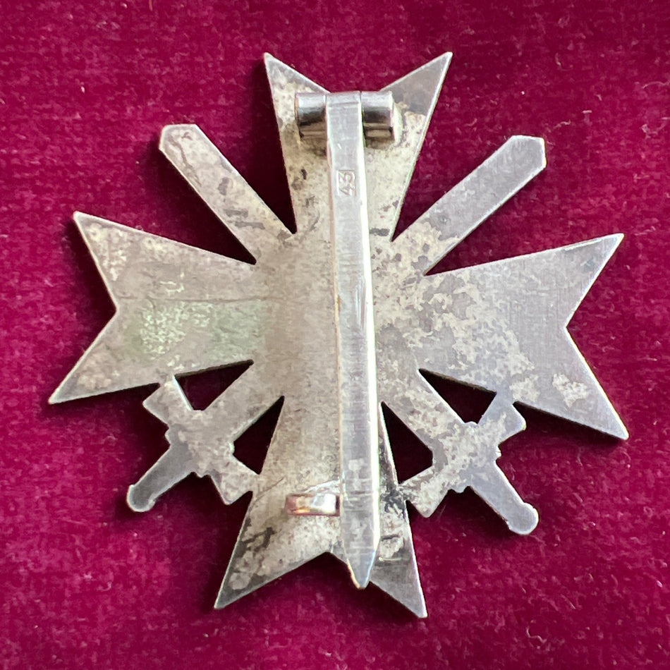 Nazi Germany, War Merit Cross, 1st class, maker marked '43', scarce early type