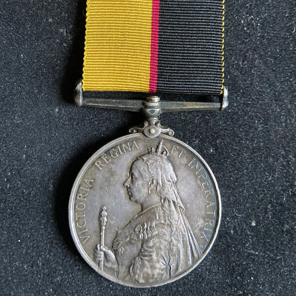 Queen's Sudan Medal to 4651 Pte. T. Evans, 1/ Grenadier Guards