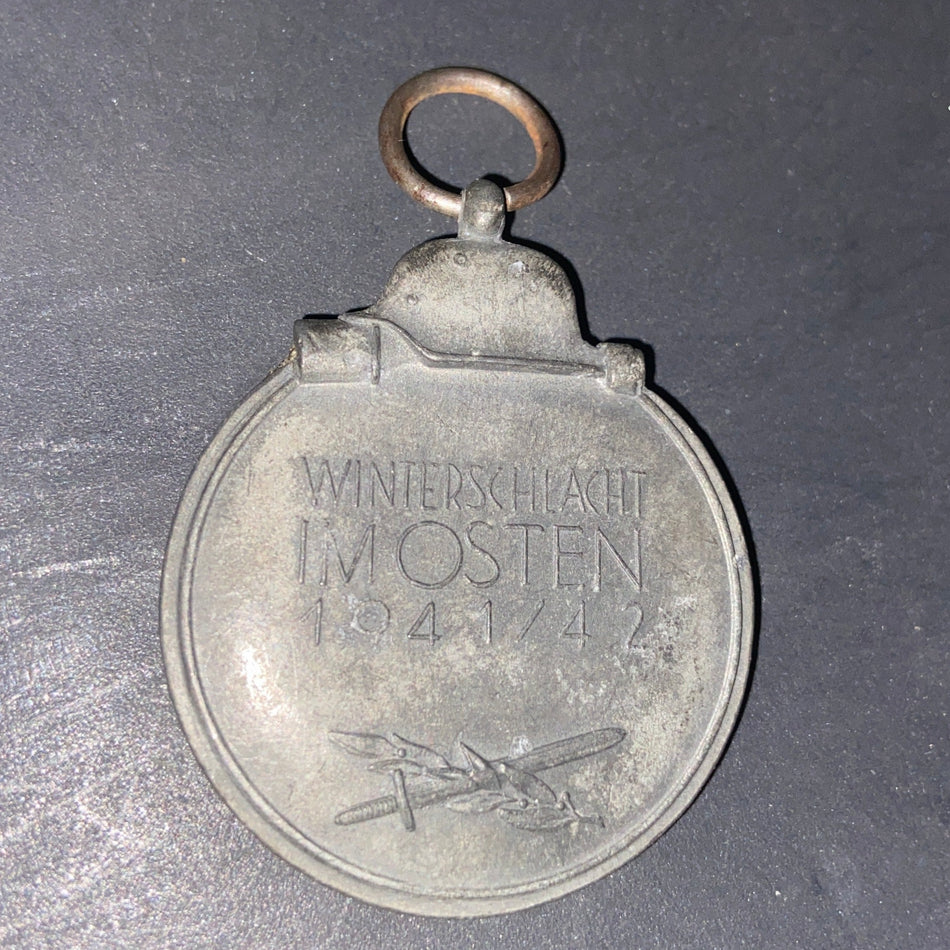 Nazi Germany, Russian Front Medal 1941/42, maker marked L/15