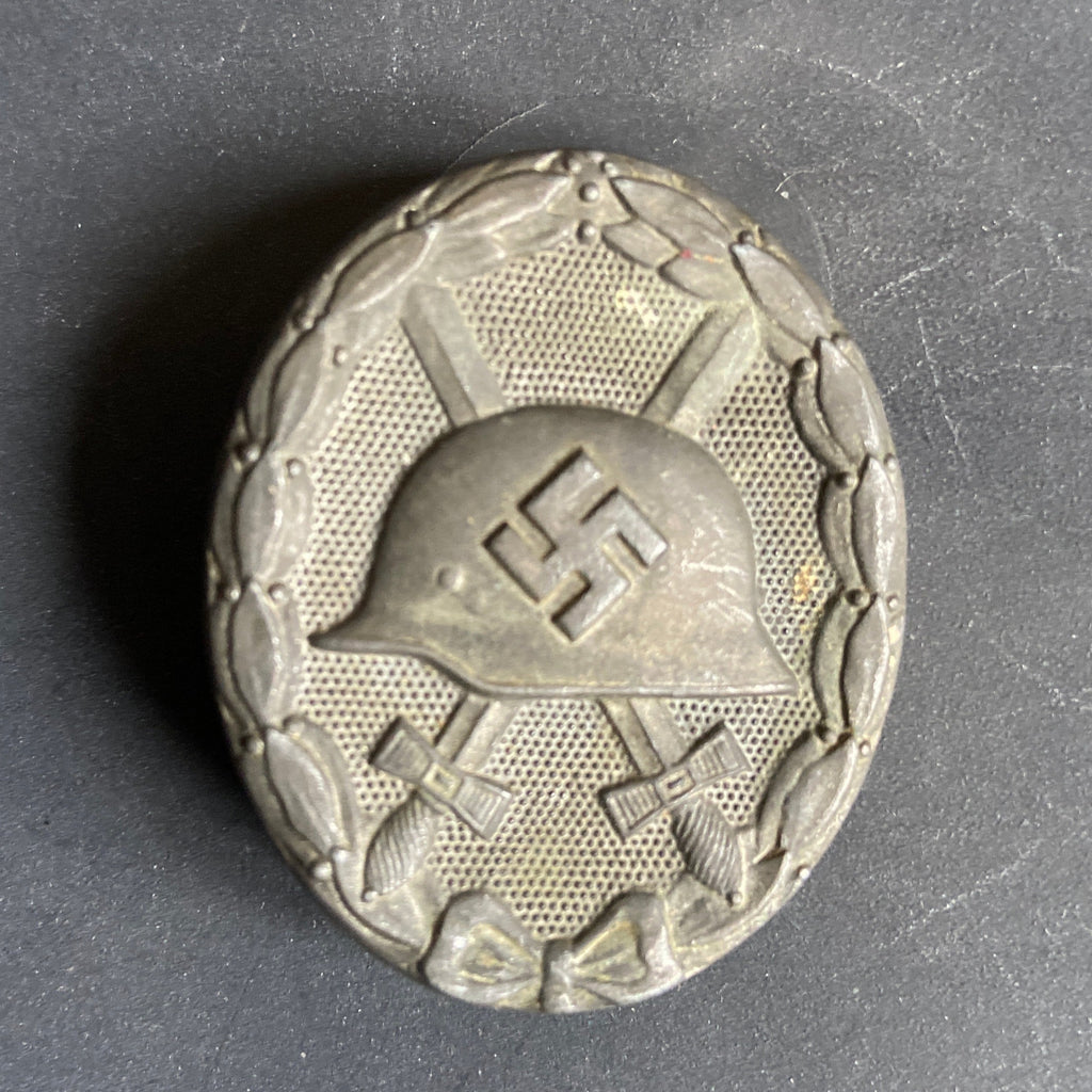 Nazi Germany, Wound Badge, silver grade, marked no.4, some wear