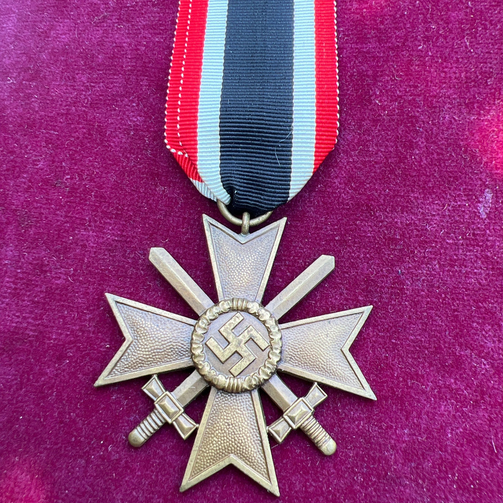 Nazi Germany, War Merit Cross, early type, with full ribbon