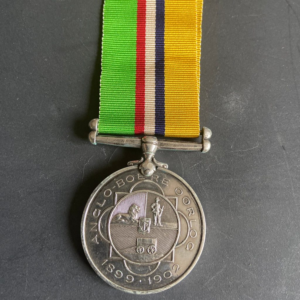 South Africa, Medalje voor de Anglo-Boere Oorlog, 1899-1902, to Burger Philippians, Perry’s van Niekerk Ermelo commando prisoner of war at Driehoek Natal 31/3/1902, interned India, an interesting medal