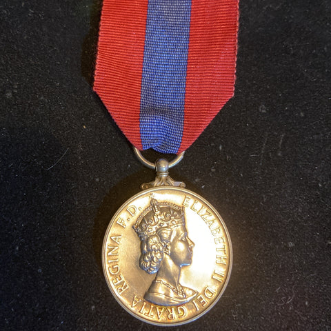 Imperial Service Medal to Chief inspector Leonard William John, London Postal Region, 29/11/1966