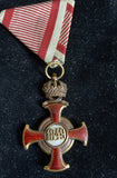 Austria, Order of Franz Joseph, gold (hallmarks on ring), 1849-1916, excellent condition