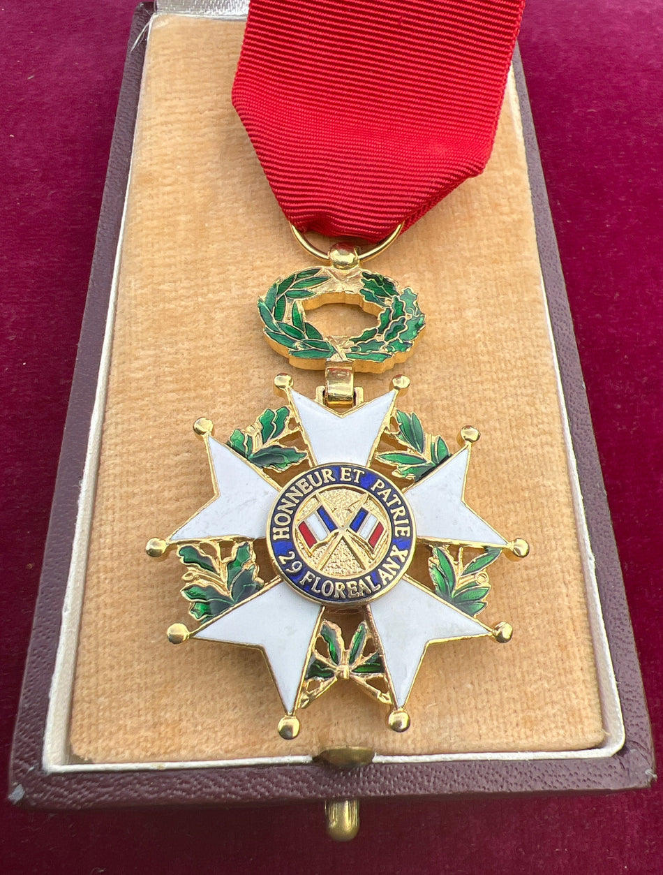 France, Legion of Honour, officer class, brand new type, in case