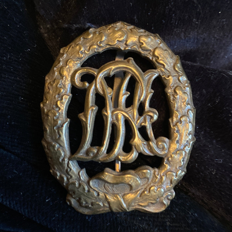 Nazi Germany, D.R.L. Sports Badge, early-type, pre-1933