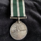 Royal Naval Volunteer Reserve Long Service and Good Conduct Medal, George VI issue, to 7582 C. F. W. Hansell