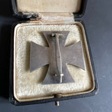 Nazi Germany, Iron Cross, 1st class, marked L/10, in original box