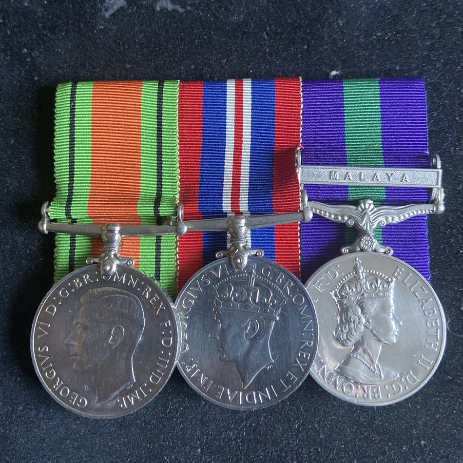 WW2 group of 3 to Squadron Leader William Henry Marriott, RAF, Administration & Special Duties Branch, with history
