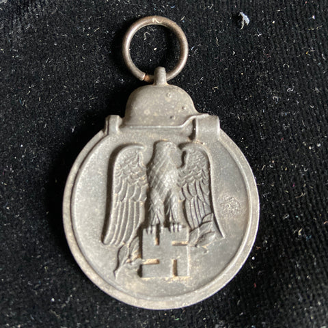 Nazi Germany, Russian Front Medal, maker marked no.7