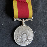 Second China War Medal to Gunner Samuel Huage, no.4 Batt. 12 Bde., Royal Artillery